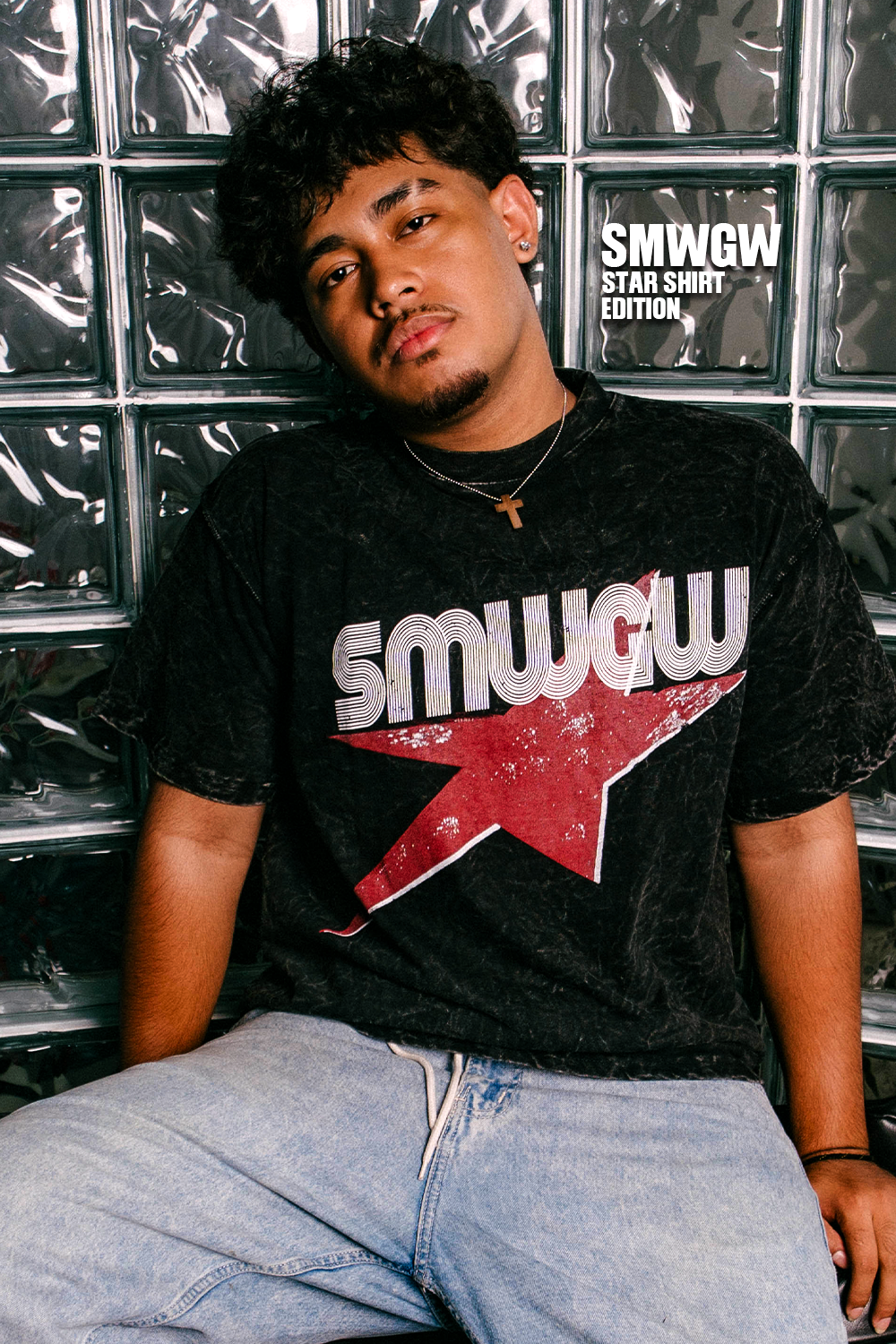 SMWGW STAR SHIRT BLACK - Image 3