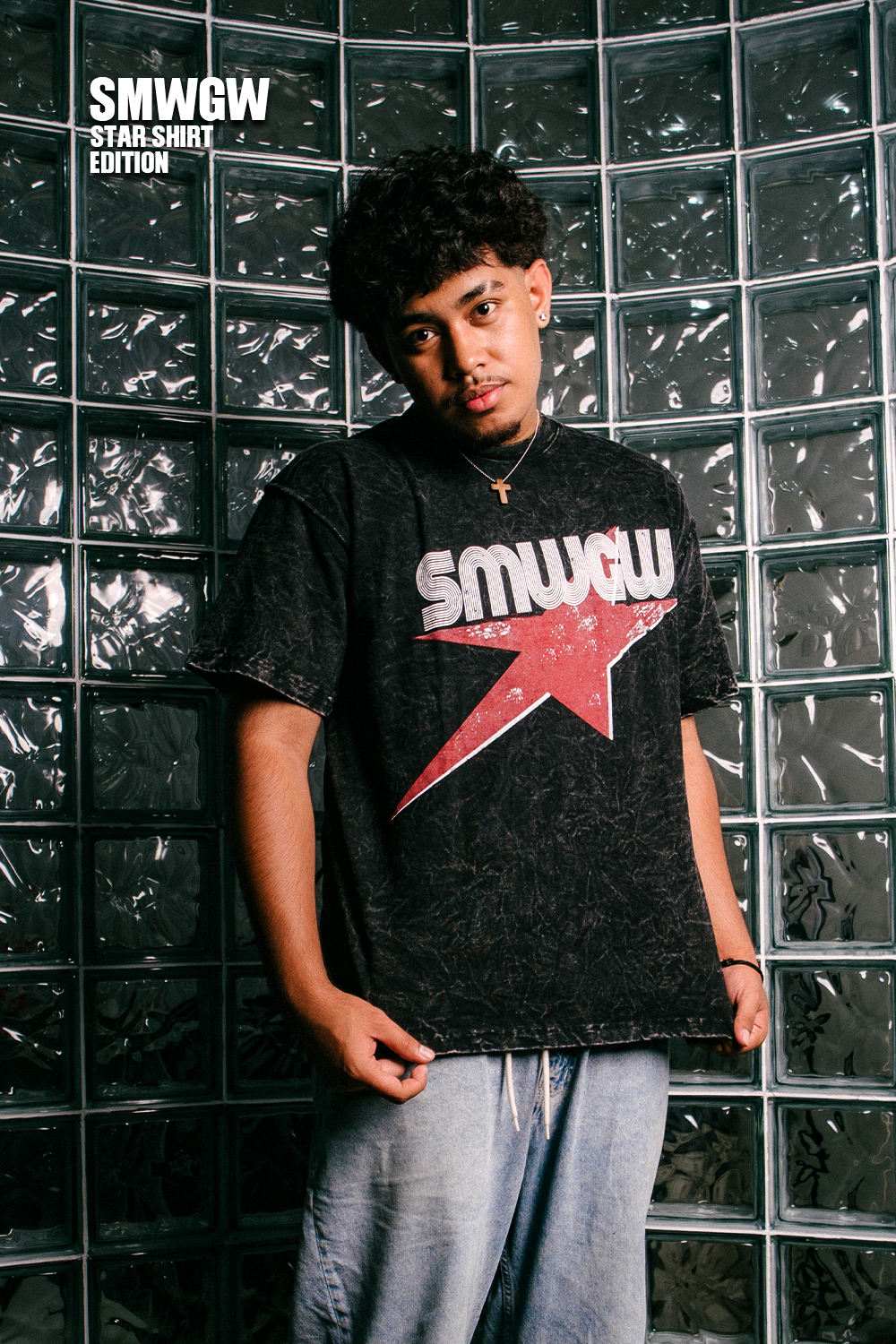 SMWGW STAR SHIRT BLACK - Image 4
