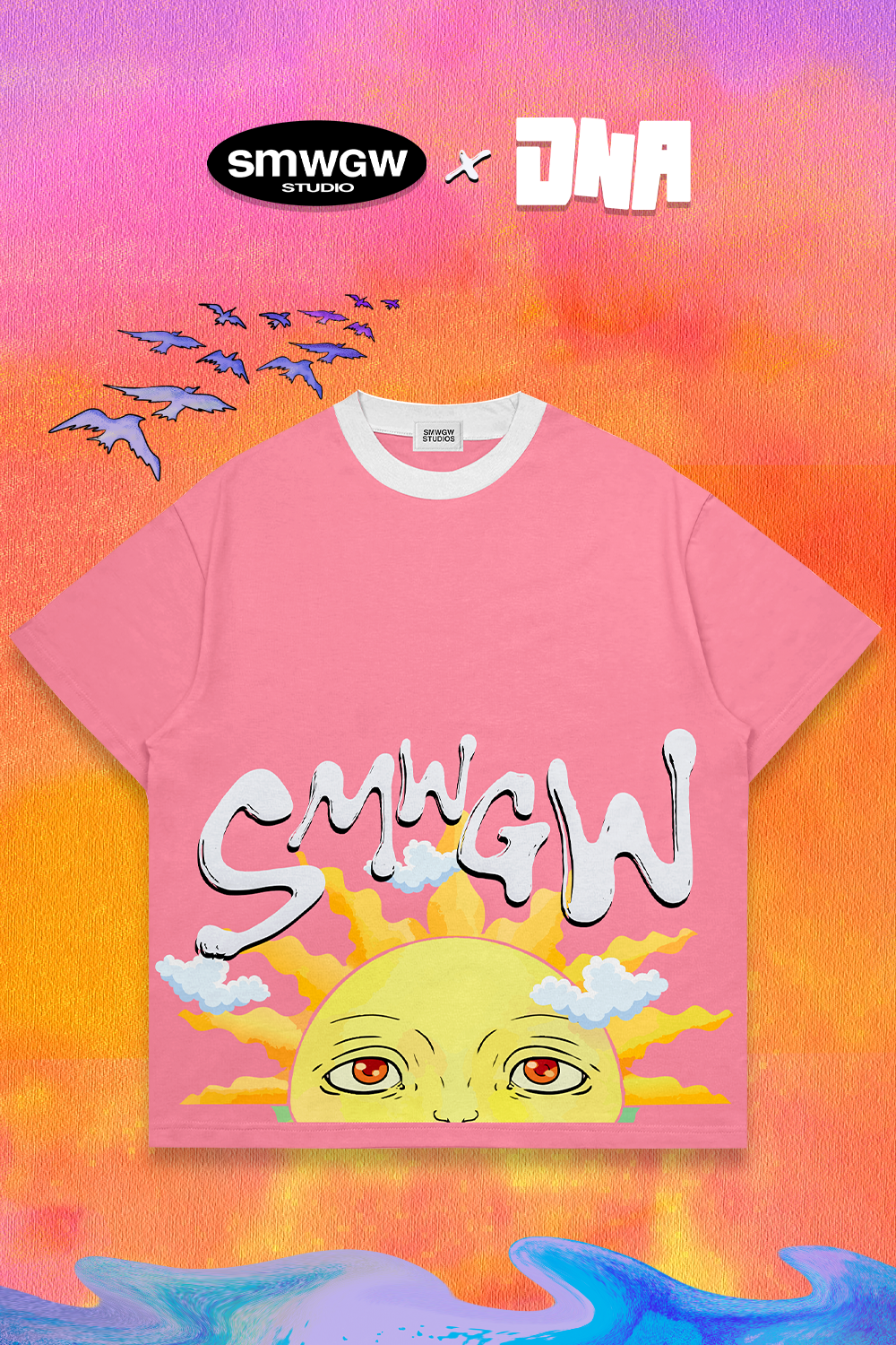 PRE ORDER | OVERSIZE TEE SMWGW X DNA
