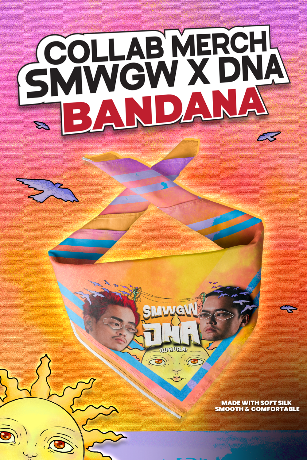 COLLAB MERCH BANDANA SMWGW X DNA - Image 2