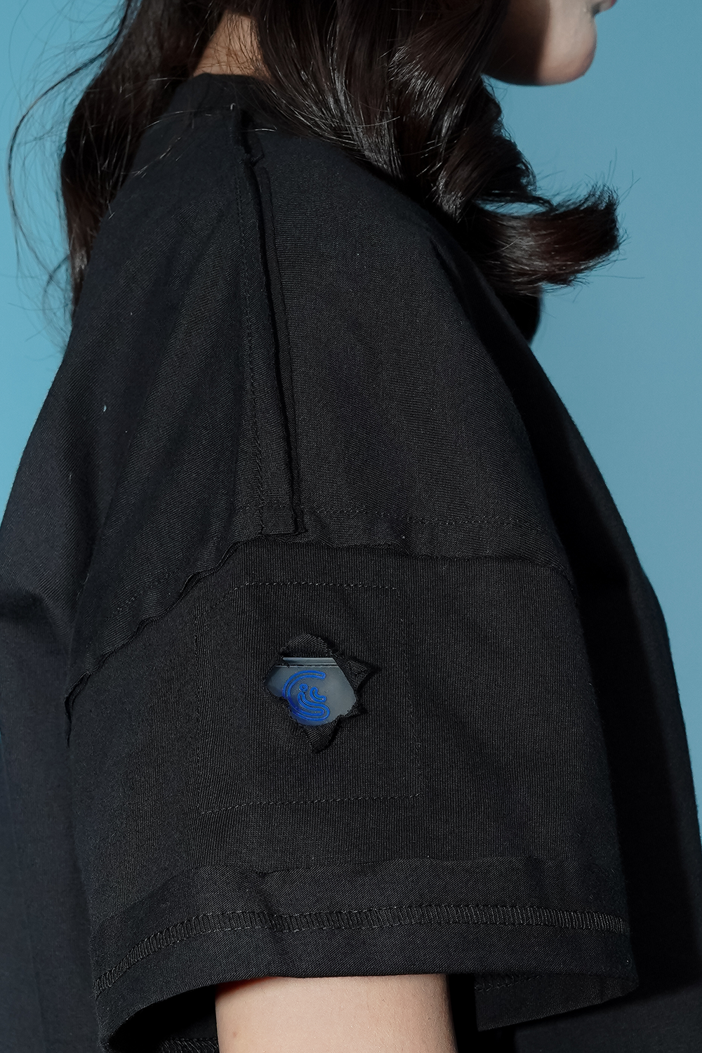 Kuroi T-Shirt Back | LILXSMWGW COLLAB | Pre Order - Image 9