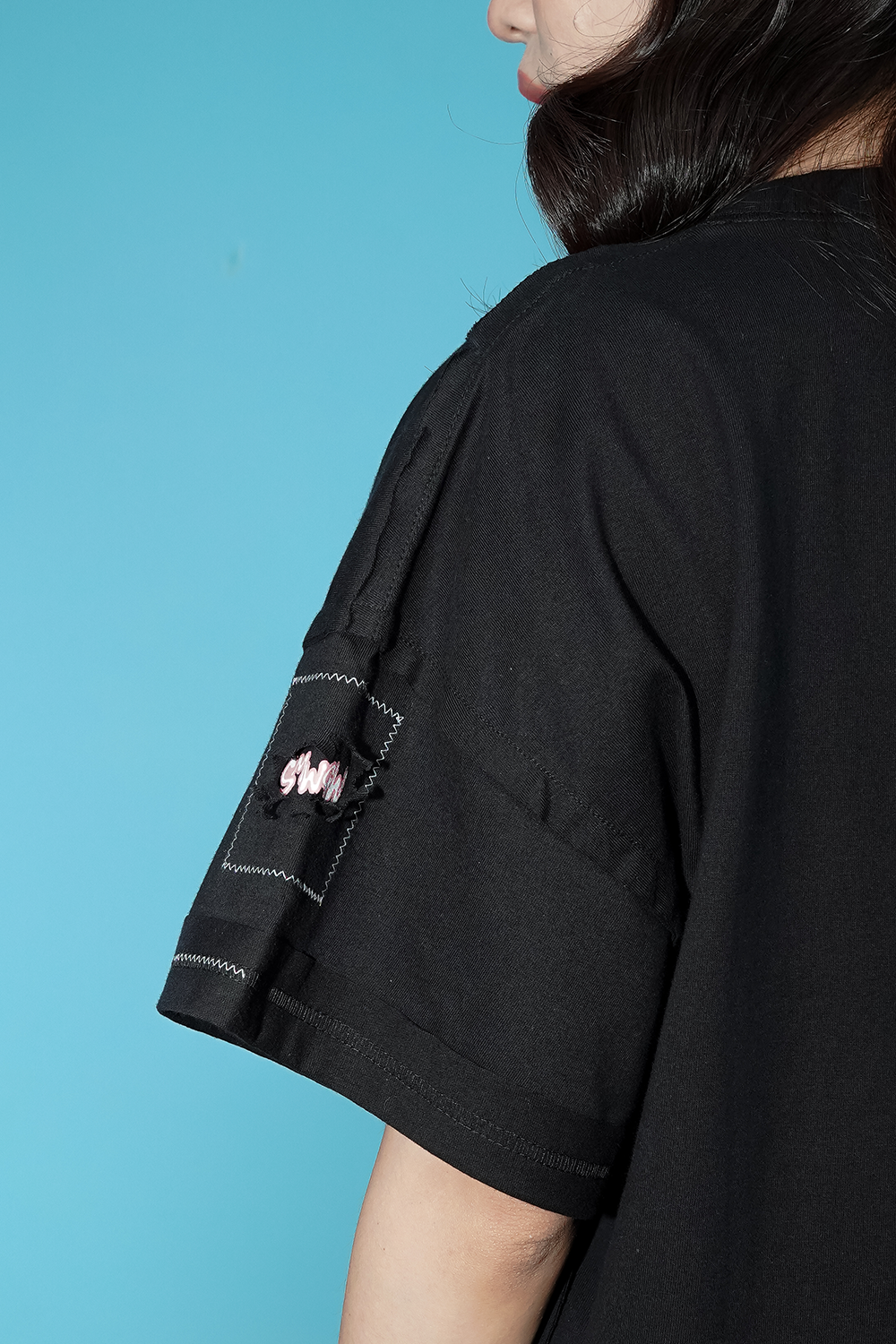 Kuroi T-Shirt Back | LILXSMWGW COLLAB | Pre Order - Image 7